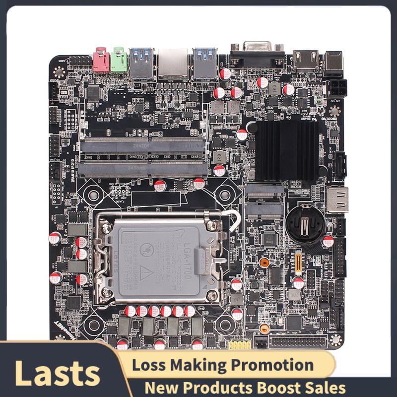 B660 Placa-Mãe Mini ITX Suporte LGA1700 12th/13th Para Processadores Celeron/Pinium/Core I3/I5/I7/I9 CPU