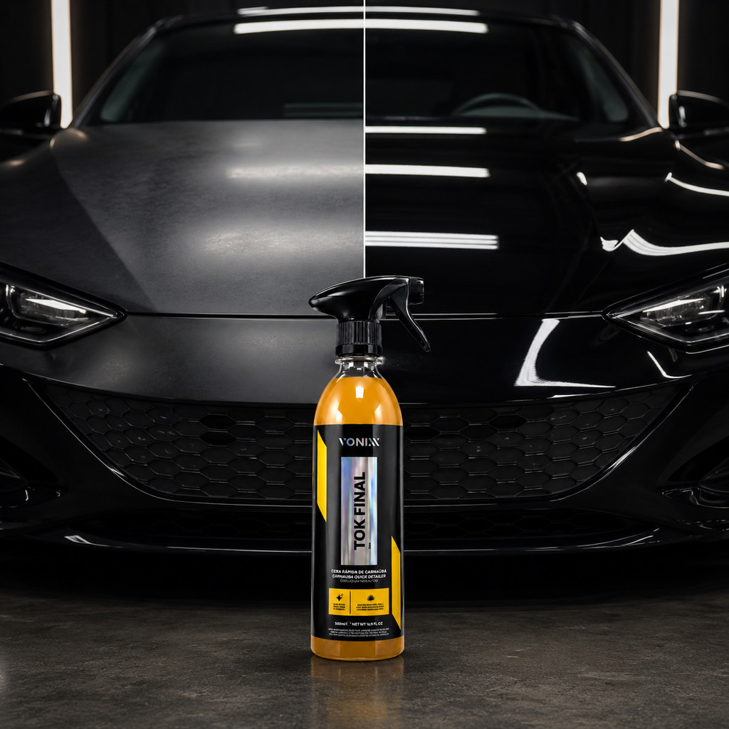 Kit Cera Carnauba Tok Final Vonixx + Microfibra — imagem 2 de 2