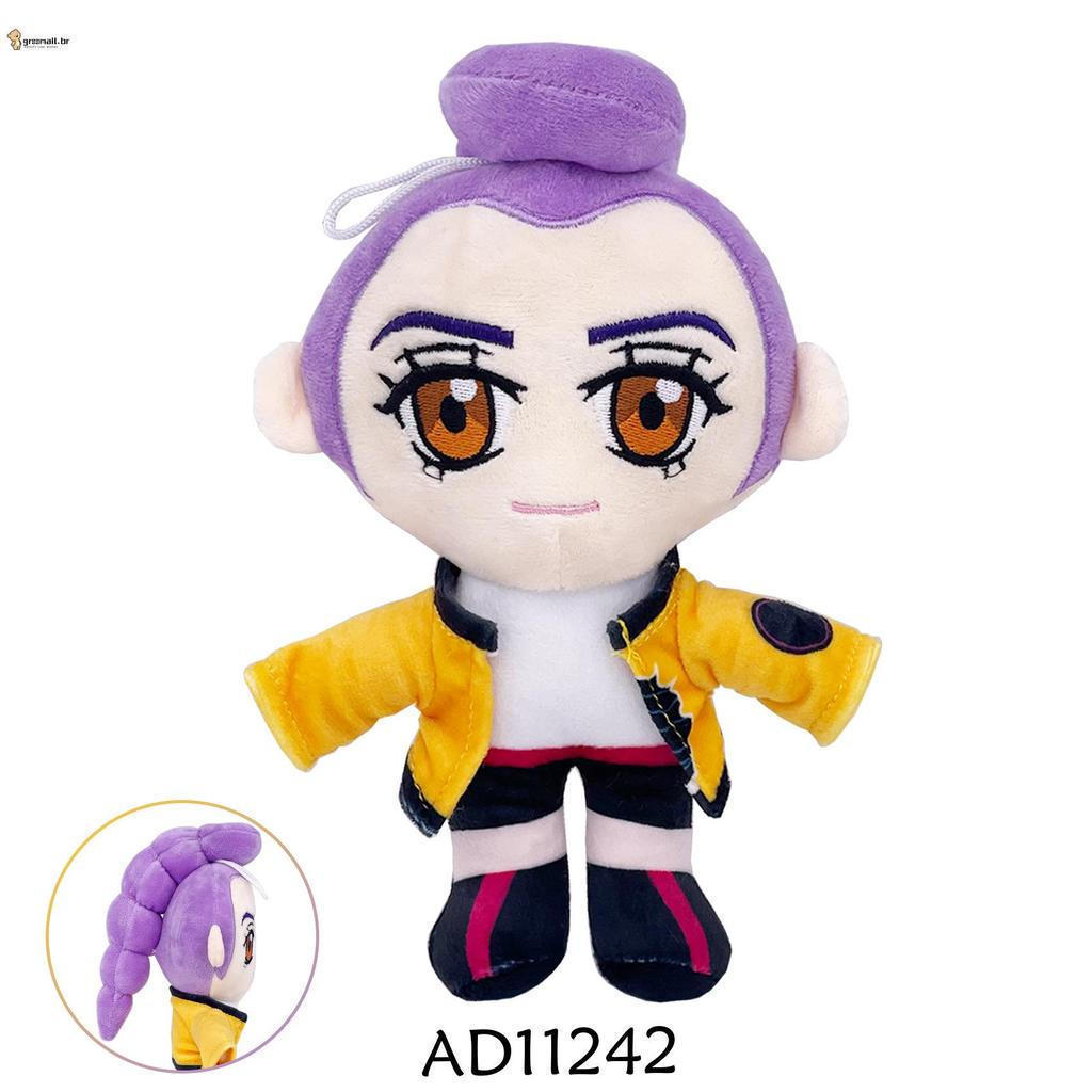 Boneco de Pelúcia Caçador de Demônios - Brinquedo Macio Grupo de Música Pop Coreano Rumi Presente de Aniversário Infanti