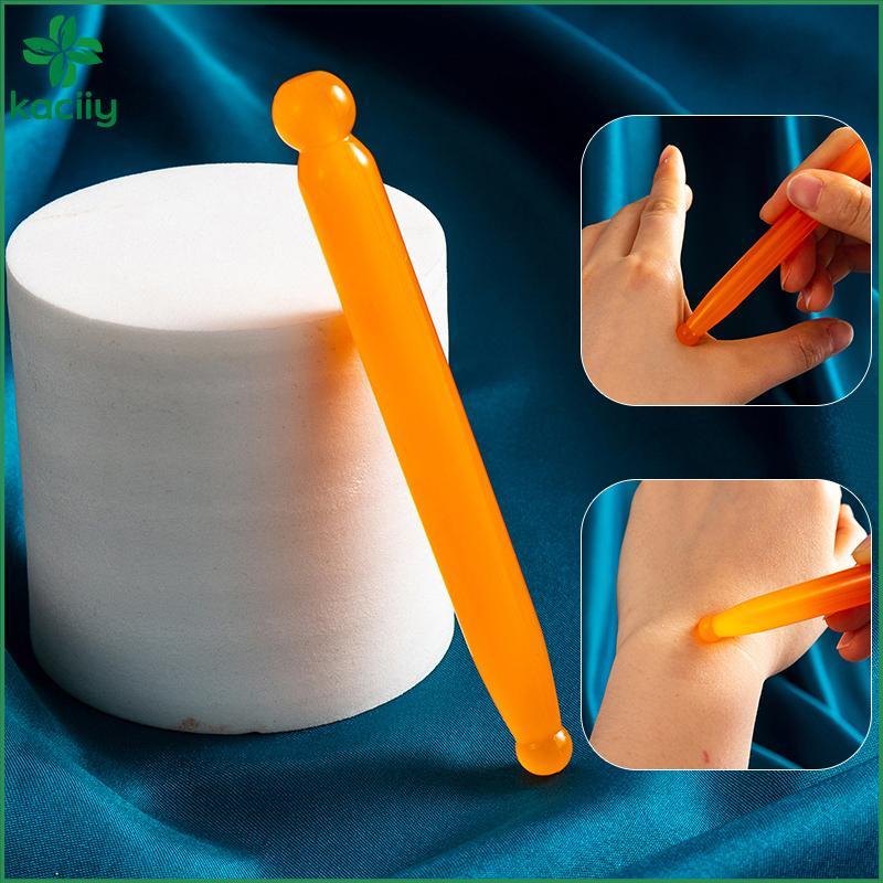 Kckc 5 Peças Natural Sti Raspagem Gua Sha Board Cuidados Faciais Massagem Caneta Ponto De Acupuntura Corpo SPA Ferrament