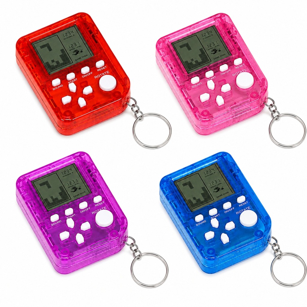 Chaveiro Portátil Mini Console Classico De Mão Para Crianças - Castela