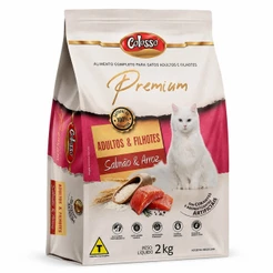 Ração Gatos Adultos E Filhotes Salmão Premium Colosso - 2kg