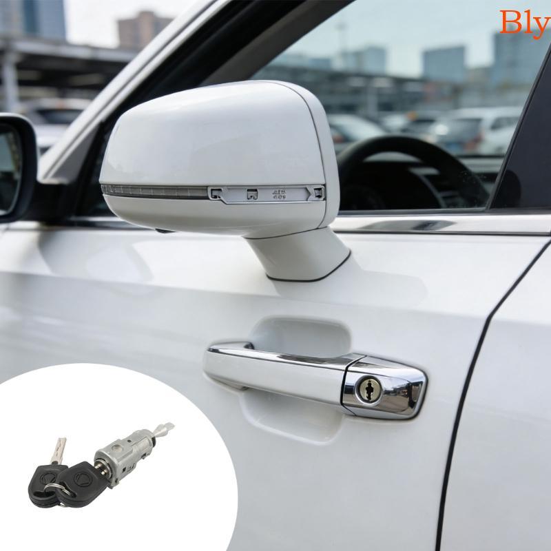 Cilindro De Fechadura De Porta De Carro Bly 107837167BA Para Veículo Com Chaves Acessório Automotivo Fácil Instalação
