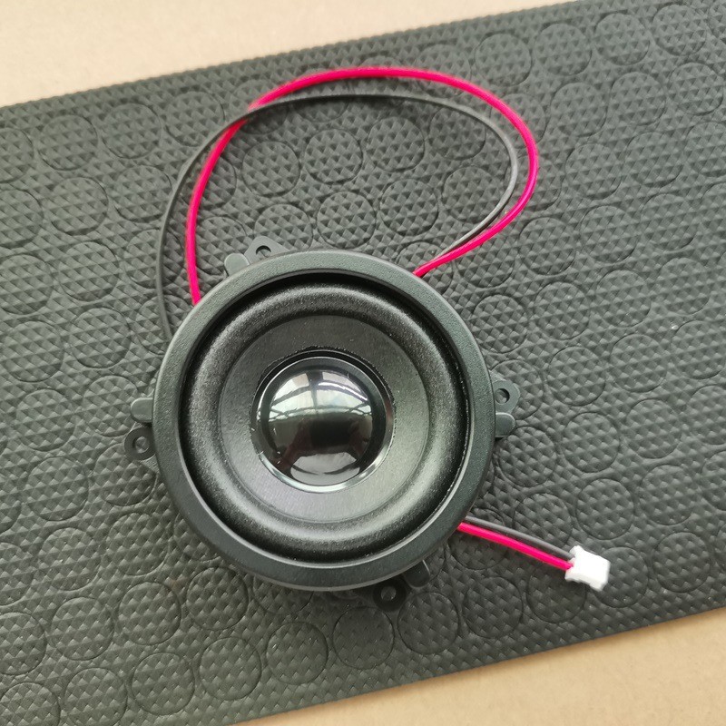 Mini alto-falante preto com cavidade circular, amplificador magnético interno, 4 ohms 3W, alto-falante projetor, alto vo
