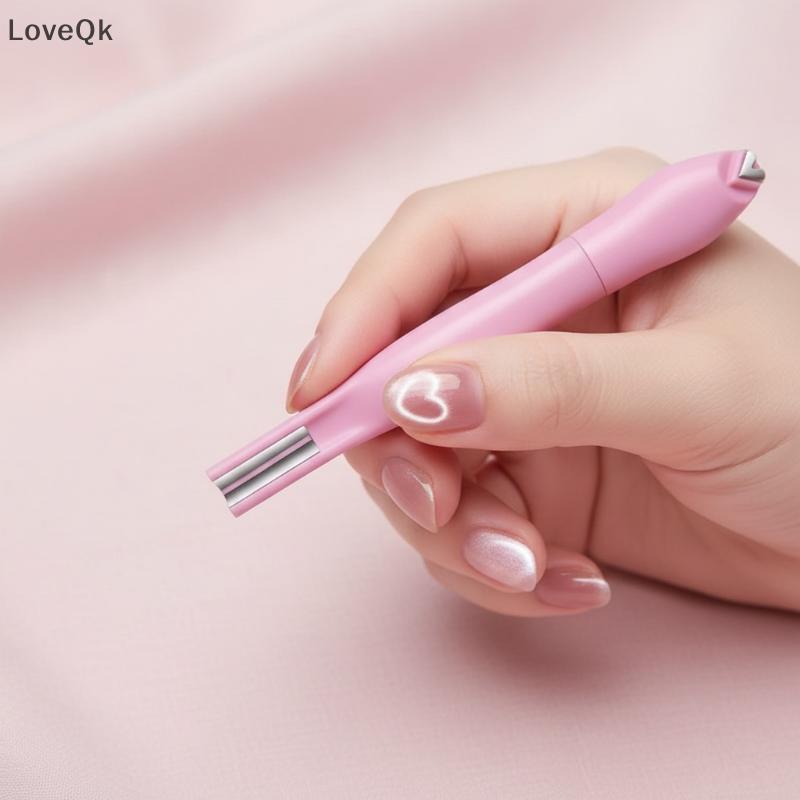 LoveQk 3-Em-1 Removível Olho De Gato Ímã Cubo Para Unhas ic Sti Caneta Arte Design Coração Glitter Efeito Manicure Ferra