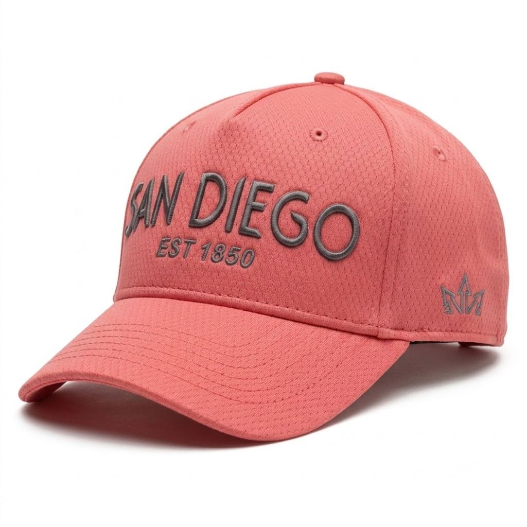 Boné Casual San Diego Aba Curvada Ajustável Rosa