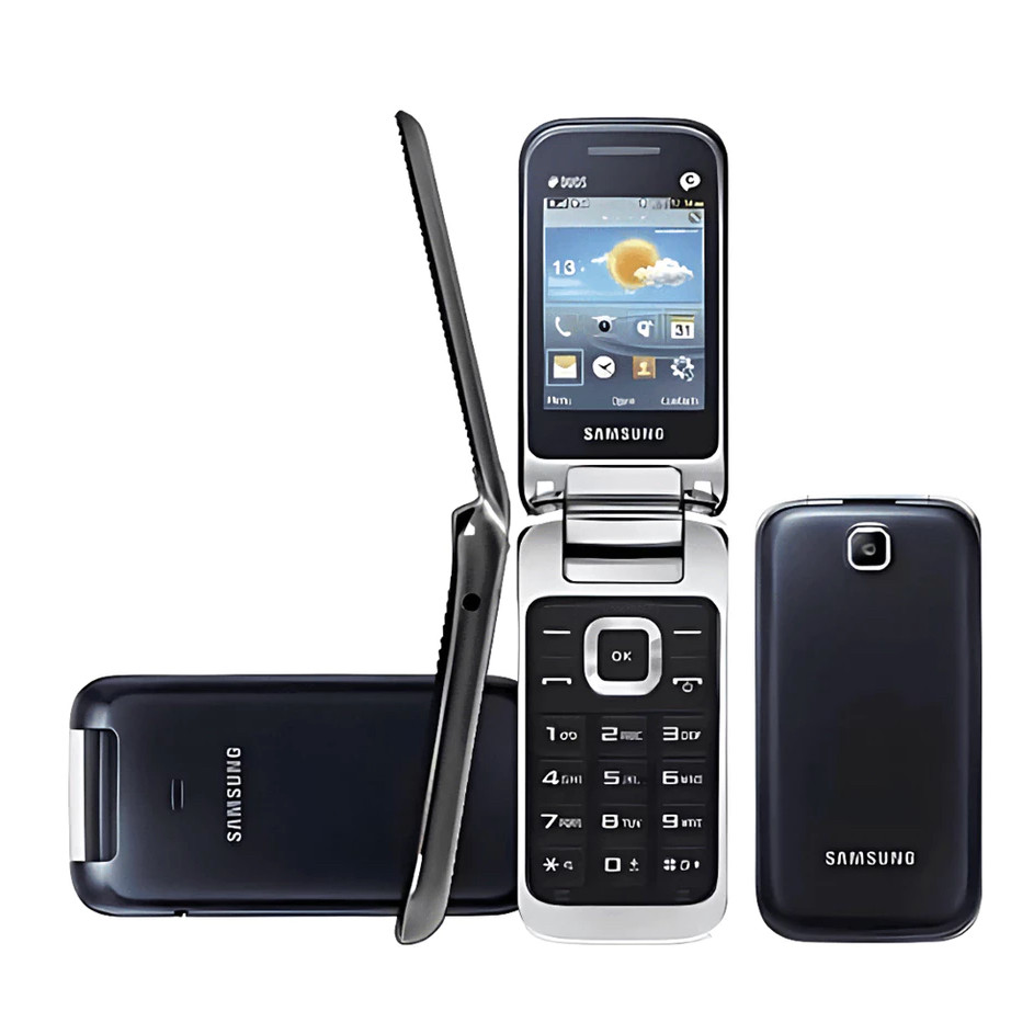 Celular Sansung Flip Oficial Rede 4G Dual Chip Tela e Teclas Grandes