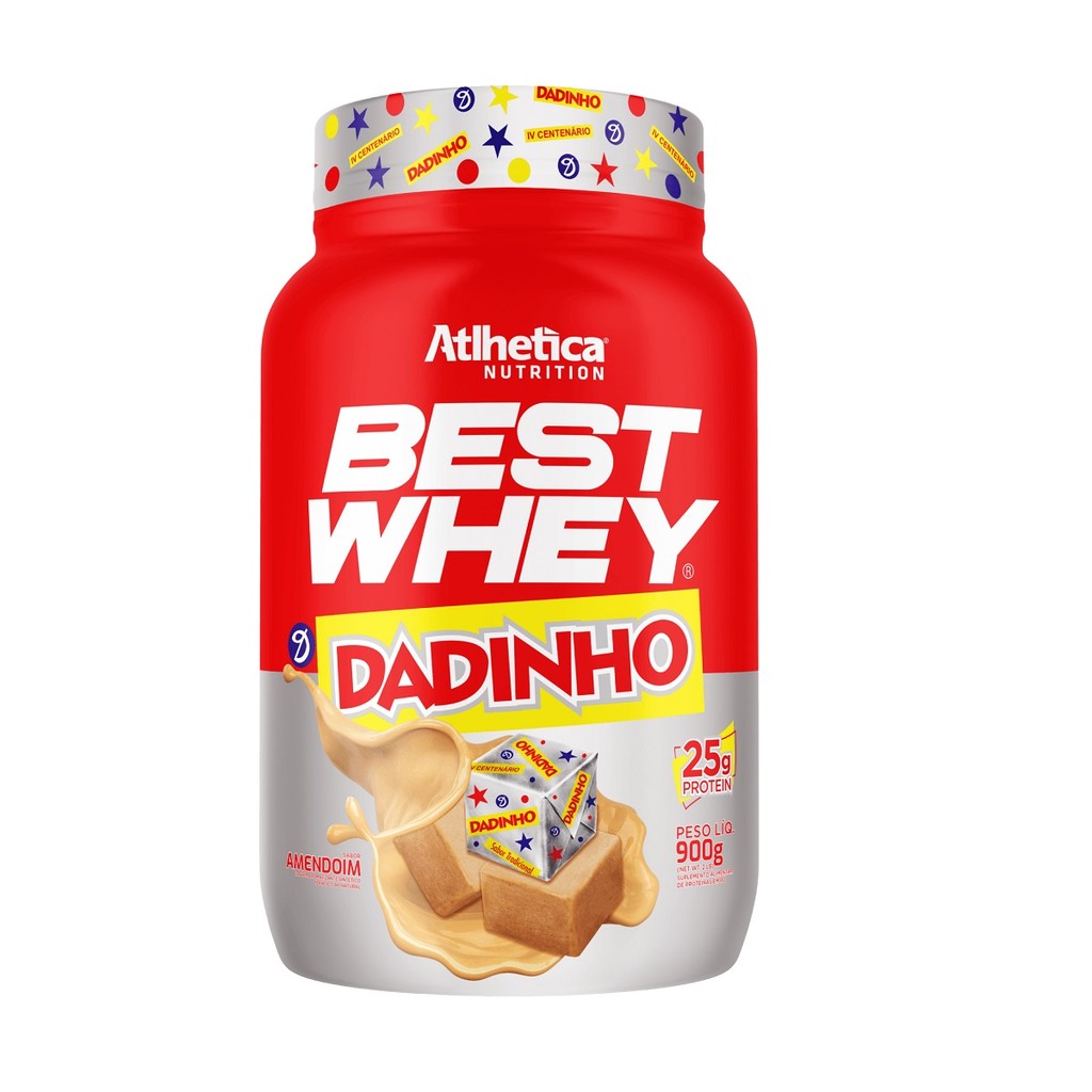 Best Whey Protein (Pote 900g) Dadinho - Atlhetica Nutrition