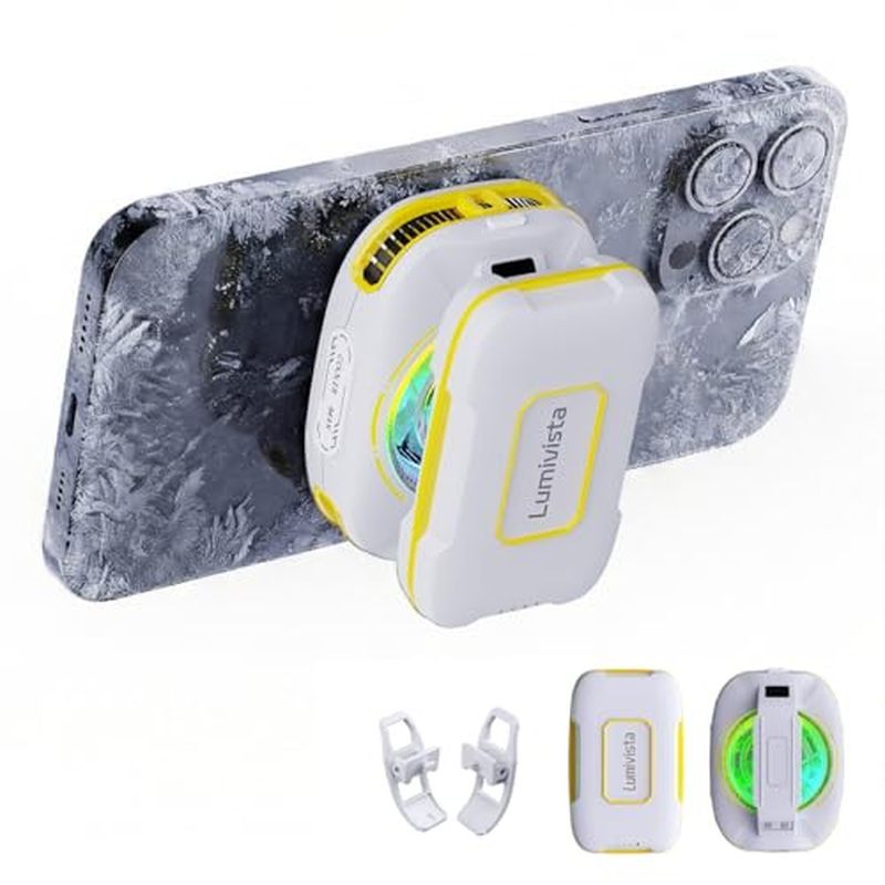Refrigerador De Telefone Celular Para Jogos , Radiador De Telefones Celulares Com Bateria Recarregável Portátil Magnétic