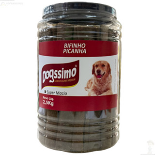 Petisco Bifinho Dogssimo Sabor Picanha 2,5kg Super Premium em Oferta na Shopee