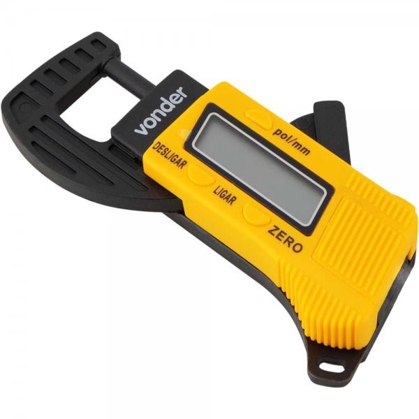 Medidor de Espessura Digital 0 a 12,7mm com Bateria Vonder - 38.70.000.127 em Oferta na Shopee