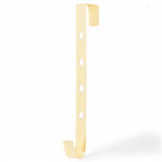 Gancho Suporte Para Guirlanda Dourado 30,5cm De Porta Natal Enfeite Natalino De Metal em Oferta na Shopee