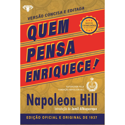 Quem Pensa Enriquece - Livro De Bolso: A Edição Oficial E Original De 1937, De Hill, Napoleon. Editorial Cdg Edições E P em Oferta na Shopee
