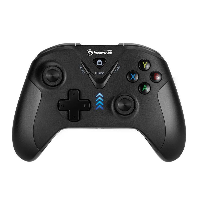 Controle Gamer Marvo GT-019 Pact 40, PS4/IOS/Windows/Android, Preto, GT-019