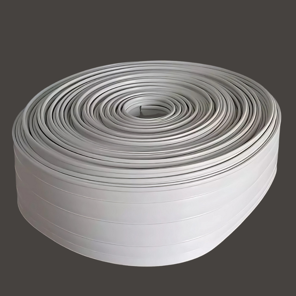 Fechamento Isolamento De Portão Grades Protetor 10mtsx10cm Branco