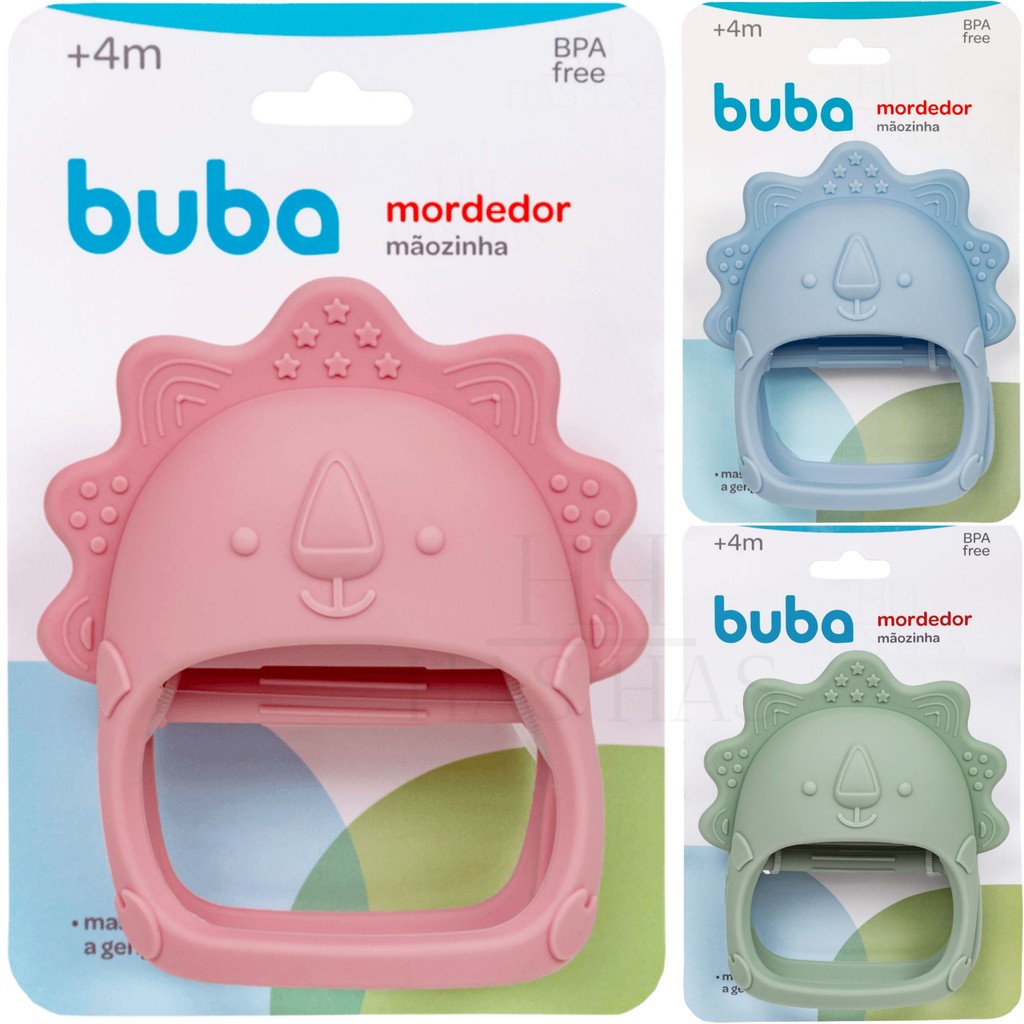 Mordedor Luva Silicone Macio Buba Mãozinha Massageador Bebê Infantil Coceira Gengiva Dente Brinquedo em Oferta na Shopee