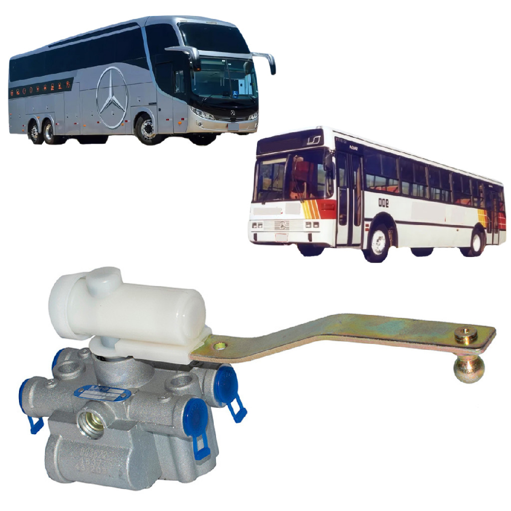 Válvula Nivelamento Mbb ONIBUS O.500R ONIBUS O.400RSD HASTE 175 MM