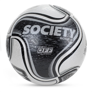 Bola Penalty Society 8X Branco Cinza e Preto - Único em Oferta na Shopee