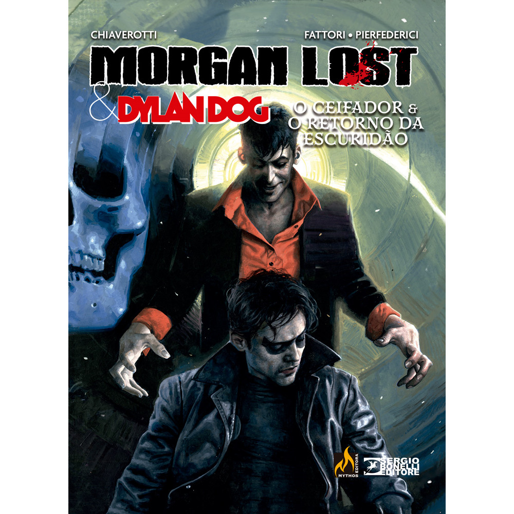 Capa do livro Comics - Morgan lost & dylan Dog volume 2 - Mythos Editora