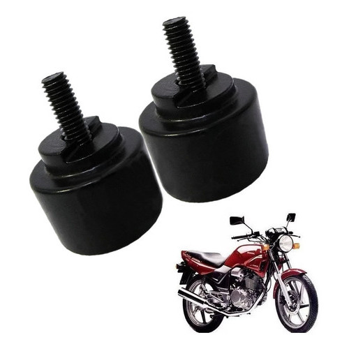 Peso Do Guidao c/ Parafuso Cbx 200 Strada Cb 250 Twister Cbx 750 (par)