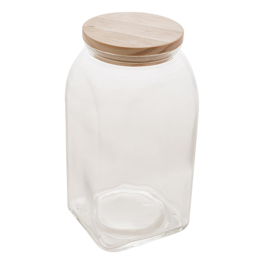 Porta Mantimento Lyor De Vidro 1,4l Transparente