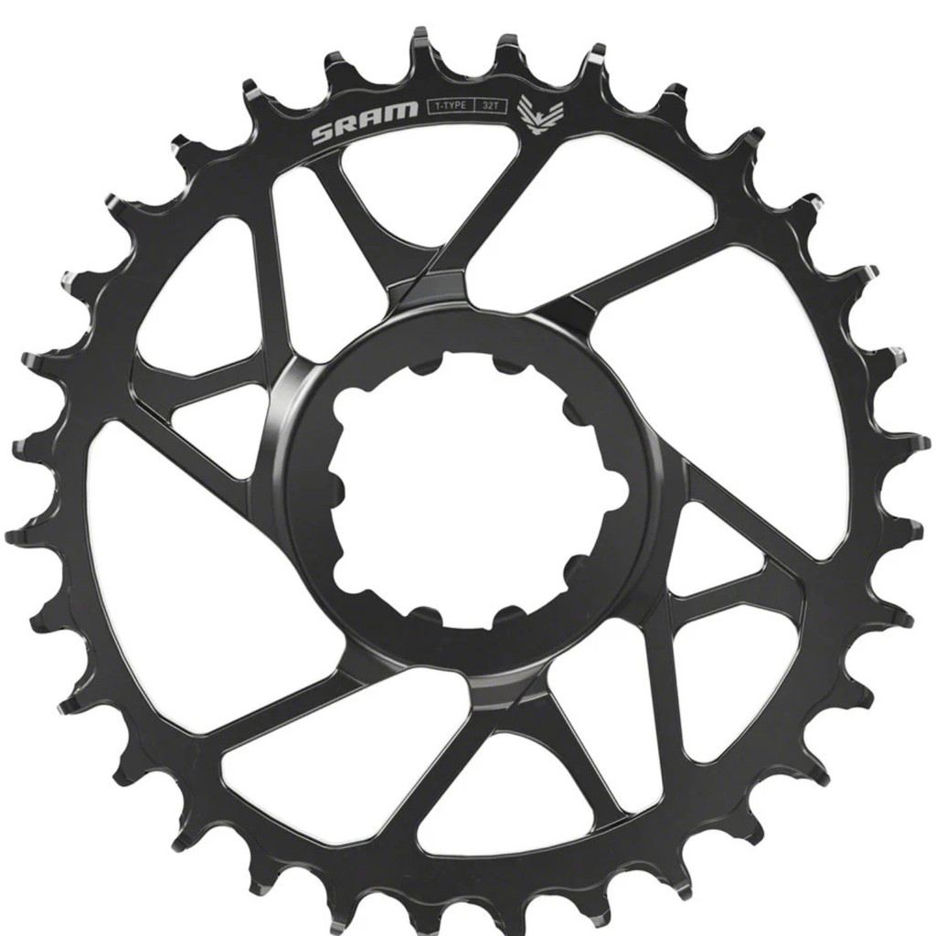 Coroa SRAM T-Type Eagle Aço 32T 3mm Offset 12v Direct Mount