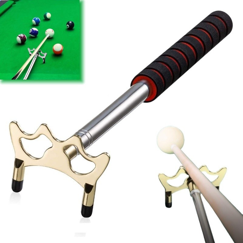 Descanso De Taco De Bilhar Em Aço Inoxidável , Leve , Suporte Para , Conjunto Organizador Adequado Acessórios De Sinuca em Oferta na Shopee