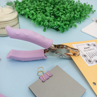 Furador de Folhas Alicate Furo 6mm Perfurador De Papel Redondo Interponte para Fichário Papelaria em Oferta na Shopee