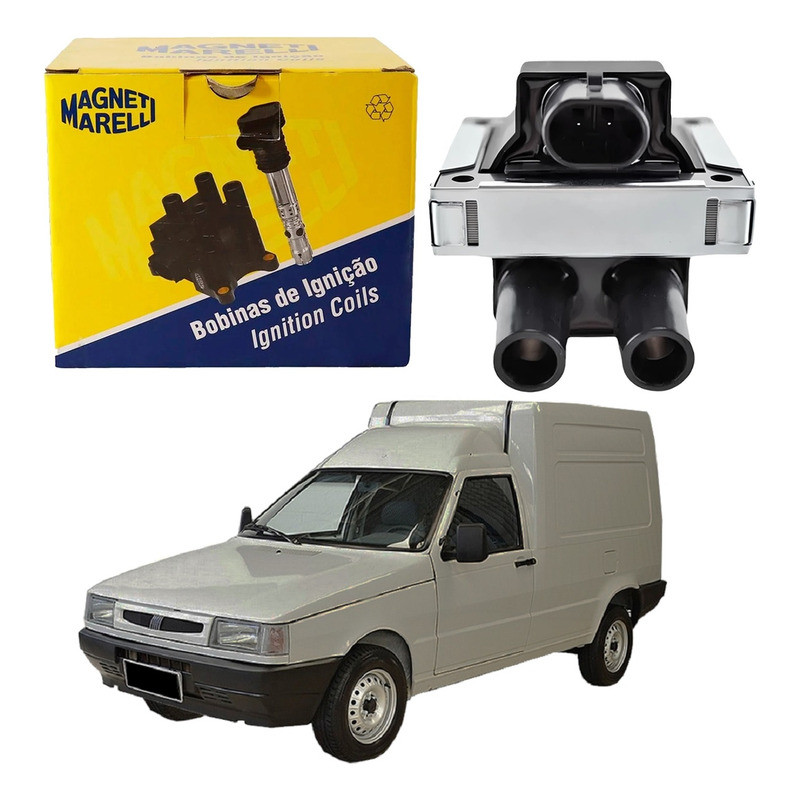 Bobina Ignição Marelli Fiat Fiorino 1.5 8v Mpi 1996 A 2002 em Oferta na Shopee