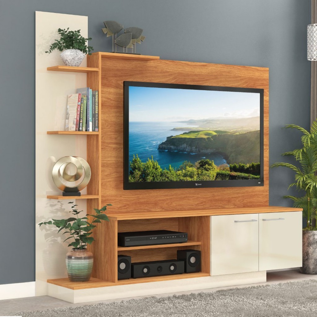 Estante Para TV até 55 Polegadas Havana 2 Portas - Fellicci em Oferta na Shopee