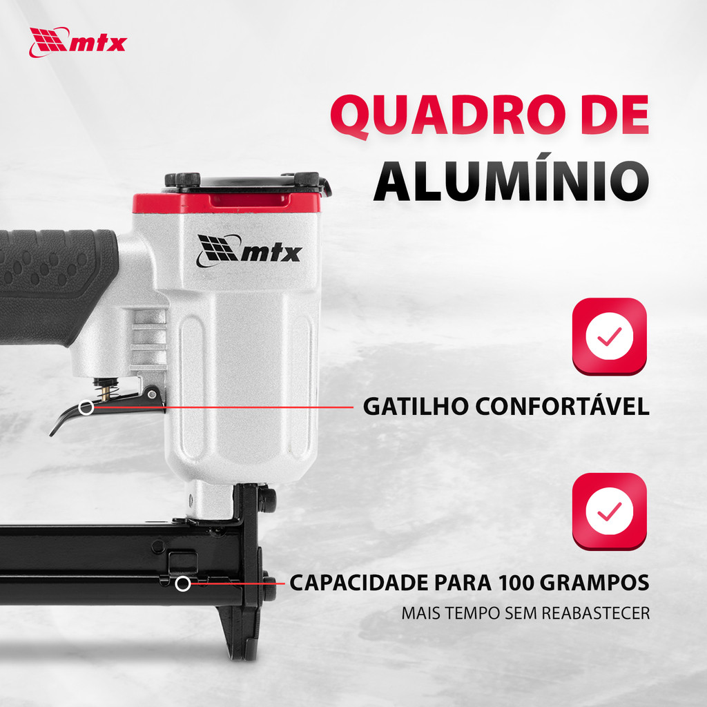 GRAMPEADOR PNEUMATICO PARA GRAMPOS 10-22MM, 1PC // MTX · foto 2