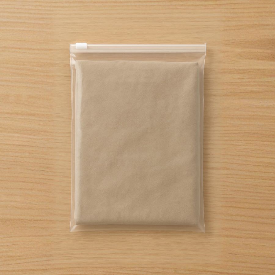 Saco Trilho Zip Transparente - 23x30cm - 50 unidades - Rizzo