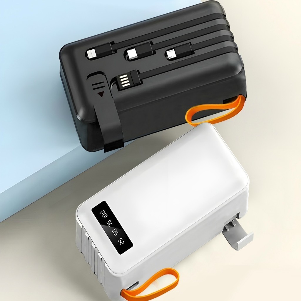 Carregador Portátil Power Bank 50000mah Turbo 22.5W PD Rápido em Oferta na Shopee