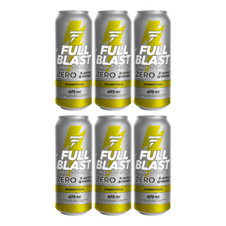 Energético Full Blast - Sabor Tradicional Zero 473ml 6 Unid em Oferta na Shopee