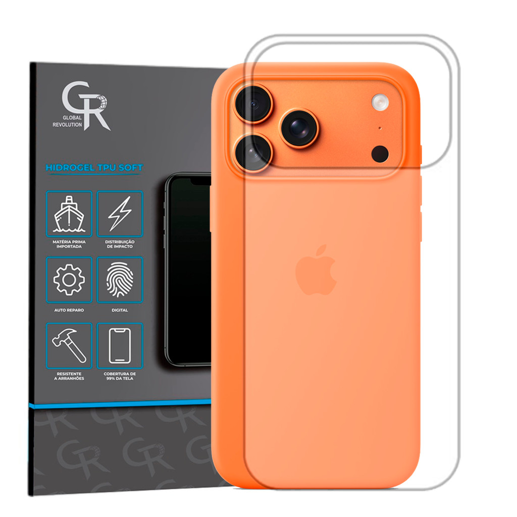 Película Hidrogel HD Verso Para iPhone 17 Pro Max