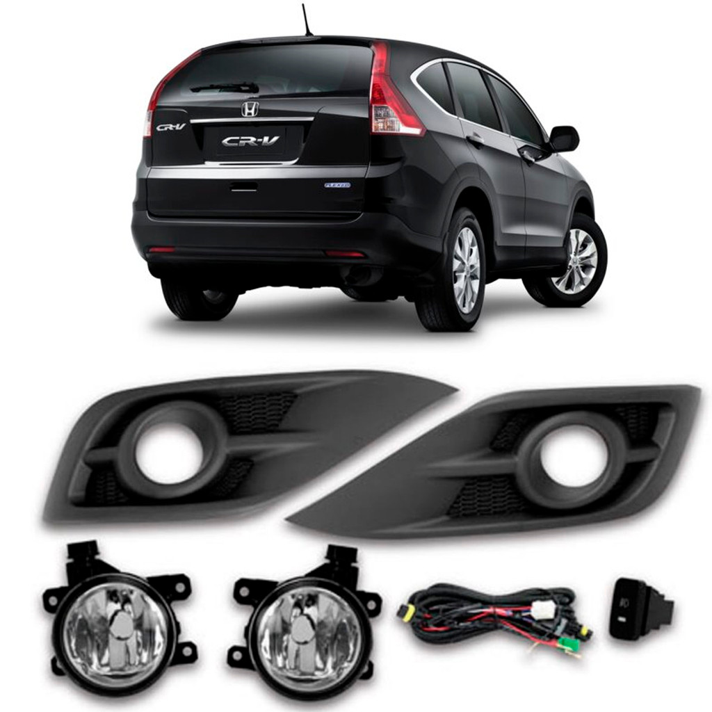 Kit Faról Milha Honda CRV 2012 até 2016 Original SL-111110 - Shocklight