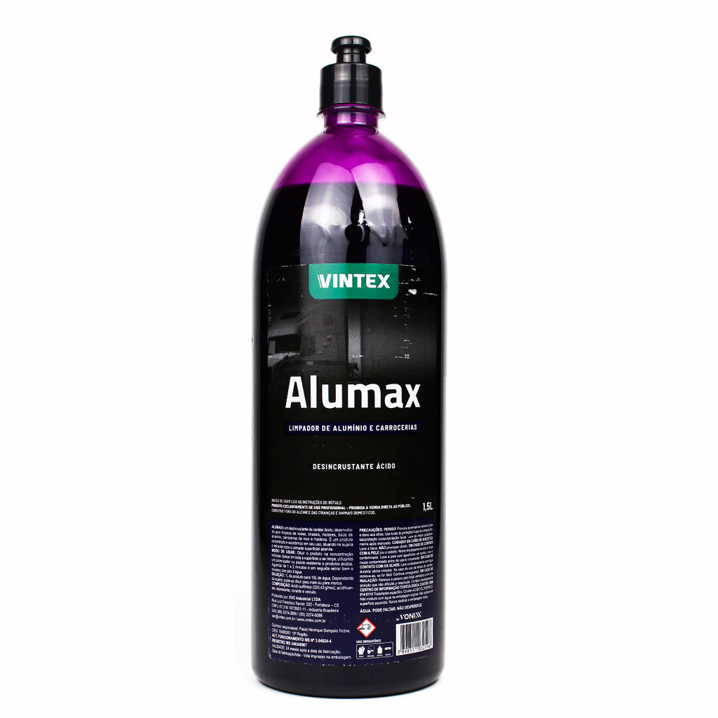 Limpador de Alumínio e Carrocerias Intercape Alumax 1,5L Vintex