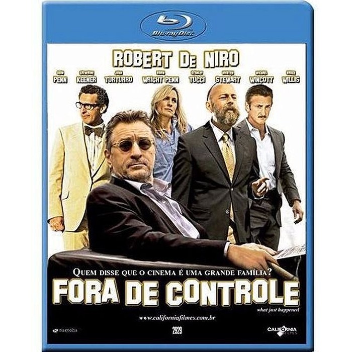 Blu-ray Fora De Controle Robert De Niro Sean Penn