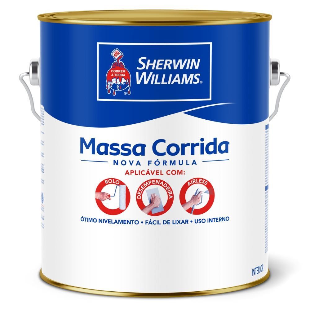 Massa Corrida Sherwin Williams 6Kg em Oferta na Shopee