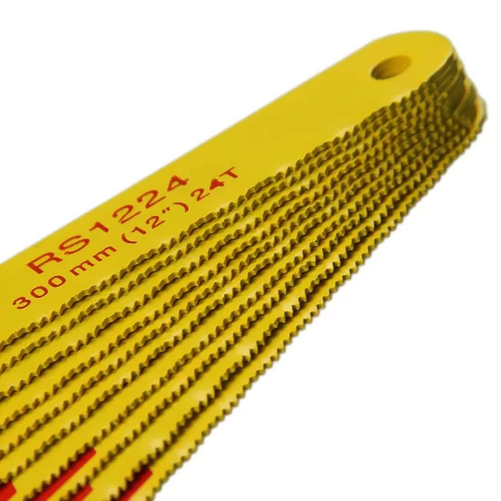 Ki 10 Lâminas Serrinha Manual 12 Pol Bimetal 18 Dentes Fertak