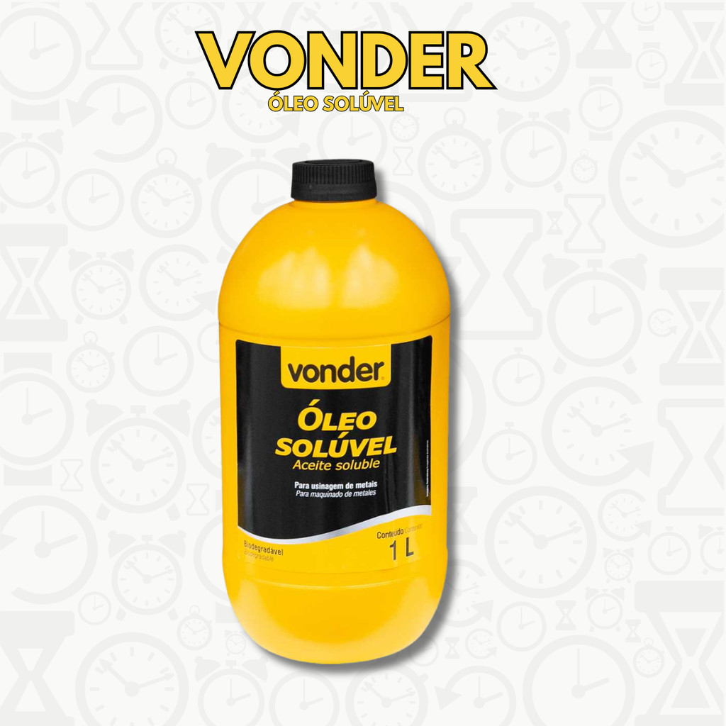 Óleo Solúvel Vonder 1 Litro – Lubrificante para Máquinas e Usinagem