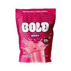 Bold Whey - 450g Refil Mousse de Morango - Bold