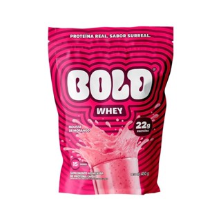 Bold Whey - 450g Refil Mousse de Morango - Bold em Oferta na Shopee