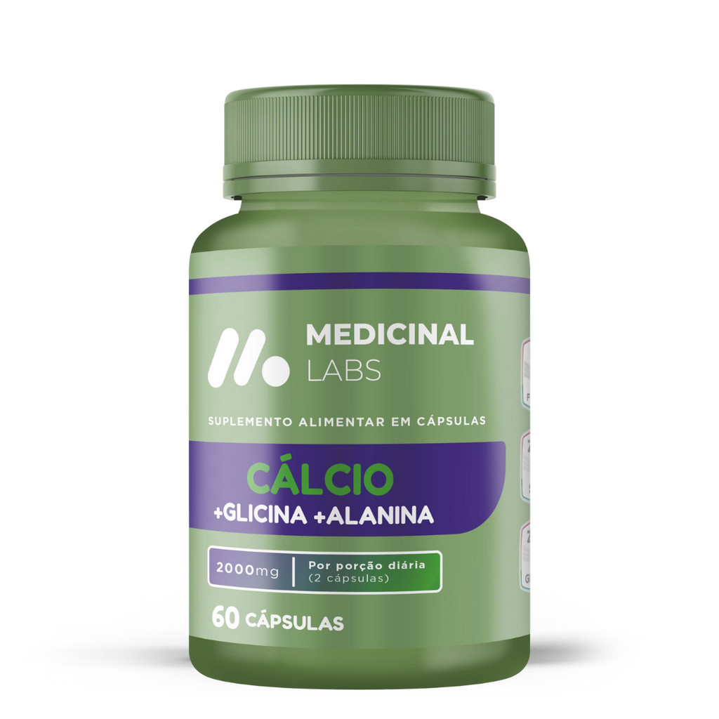CALCIO GLICINA ALANINA 60 CAPSULAS MEDICINAL LABS