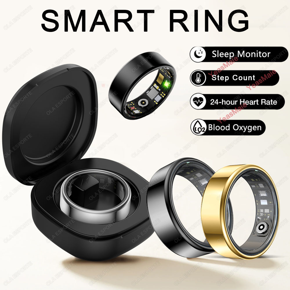 2025 Novo Samsung Galaxy Smart Ring Homens Mulheres , Frequência Cardíaca Oxigênio No Sangue E Monitor De Sono Smartring