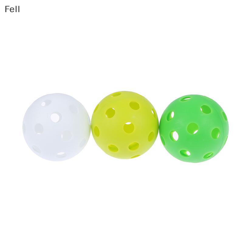 [Fel] 72MM Floorball Sti ball PVC Plástico Macio Bolas De Beisebol Esporte Prática Bola Venda Quente