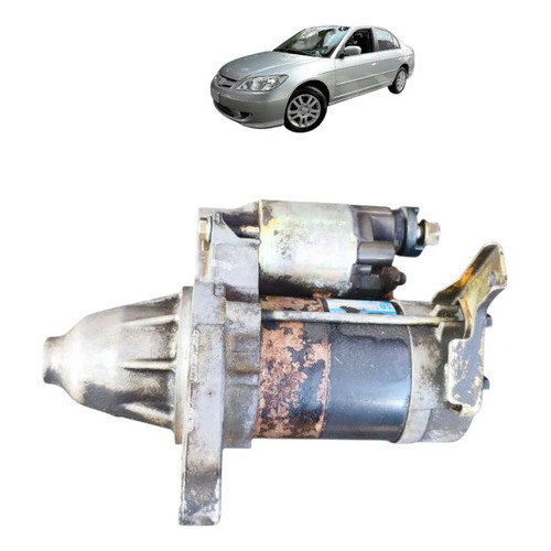 Motor De Arranque Partida Honda Civic 1.7 2001 A 2006
