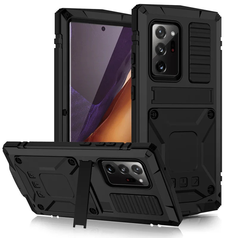 Para Samsung Galaxy S25 S24 S23 S22 S21 S20 Plus Nota 20 Ultra 360 Metal Complet