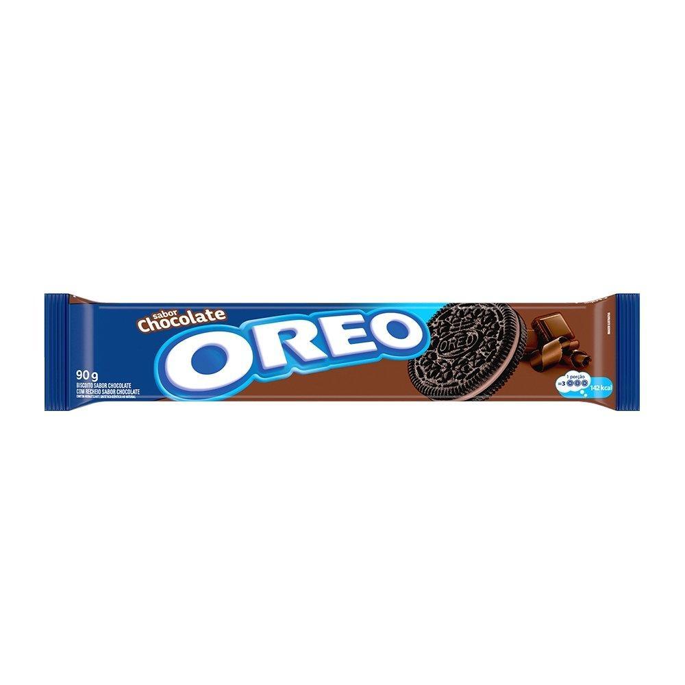 Biscoito Oreo Chocolate 90G - Embalagem com 48 Unidades