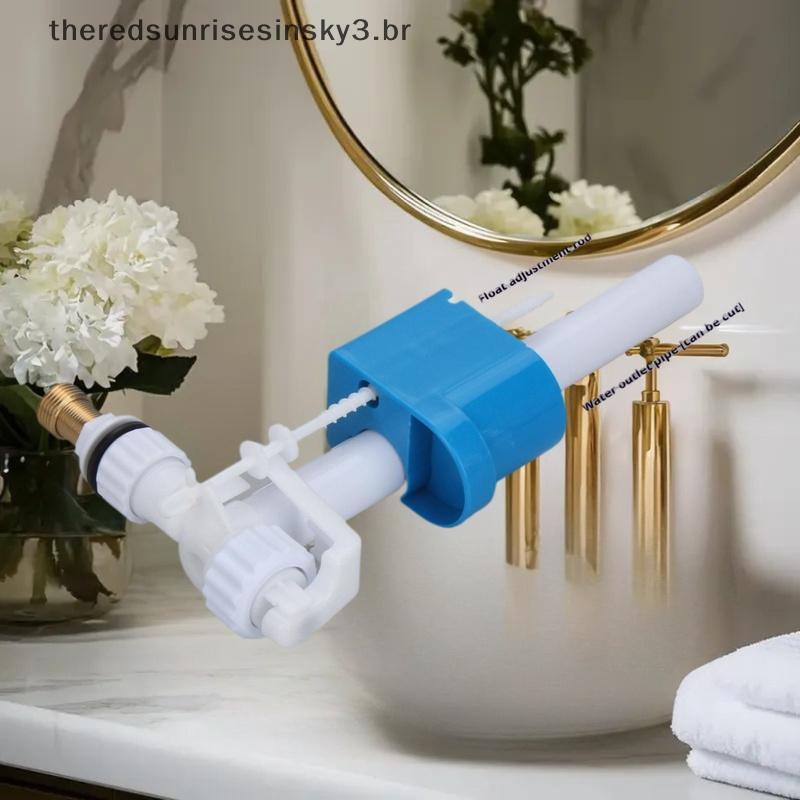 TSBR 1 Peça G3/8 G1/2 Polegada Conexão Cisterna Vaso Sanitário Válvula De Entrada Lateral De Alta Pressão Drenagem De En